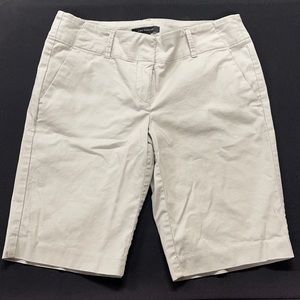 Ann Taylor Khaki Cotton Shorts Size 2